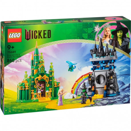 LEGO WICKED ehituskomplekt 75689 Smaragdilinn ja Kiamo Ko loss