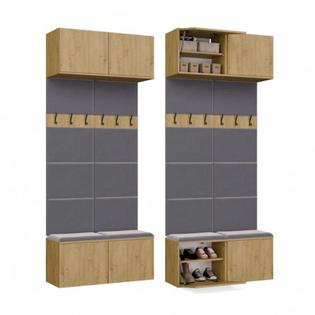 HAGA II 2W riidekapp, artisan-tamm