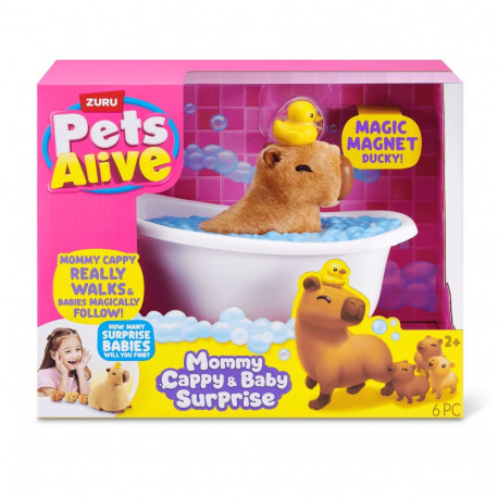 PETS ALIVE interaktiivne mängukomplekt Mama Cappy & Baby Surprise