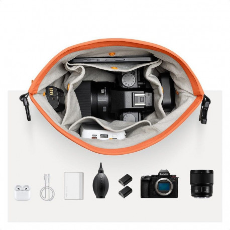 Camera Bag - K&F Concept Urban Wander Sling U11 5L 250g Orange