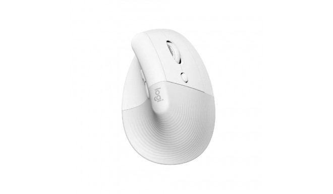 Logitech ergonoomiline vertikaalne hiir Lift for Mac, murdvalge