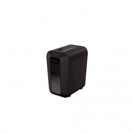 Fellowes LX65 paper shredder Cross shredding 4 cm Black