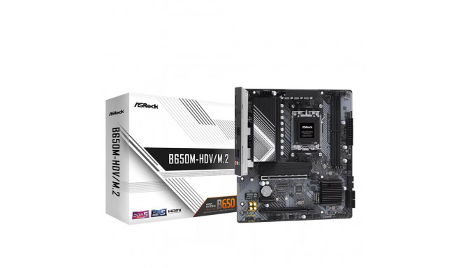 Asrock B650M-HDV/M.2 AMD B650 Socket AM5 micro ATX