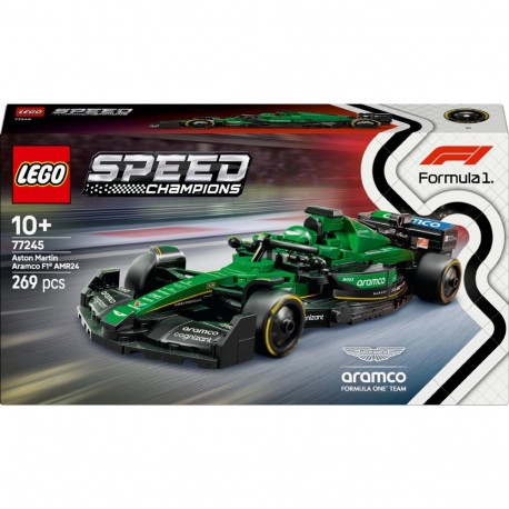LEGO® Speed Champions Lenktyninis automobilis Aston Martin Aramco F1® AMR24 (77245)