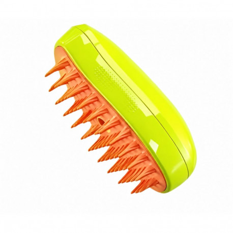 Pet electric grooming and massage brush for dogs and cats 12cm