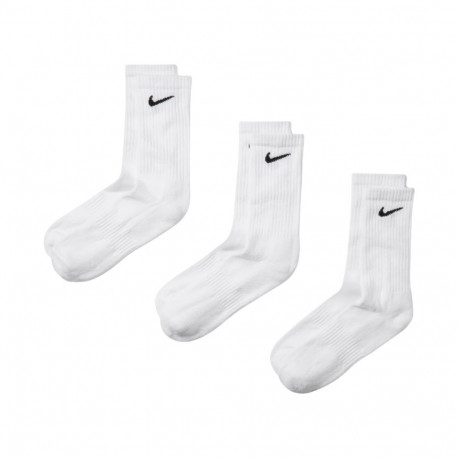 Nike sokid Everyday Cushioned Crew 3 paari SX7664 100 42-46, valge