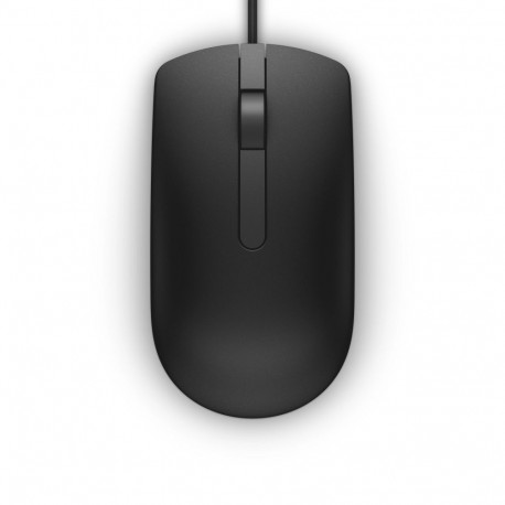 DELL juhtmega hiir MS116, must