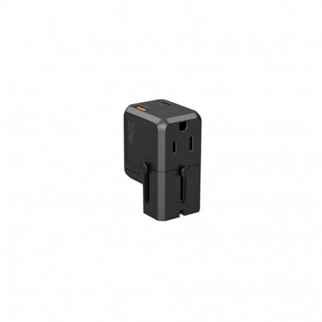 Choetech Universal PD6038 USB-C USB-A PD 20W Travel Charger USA EU UK AU Black