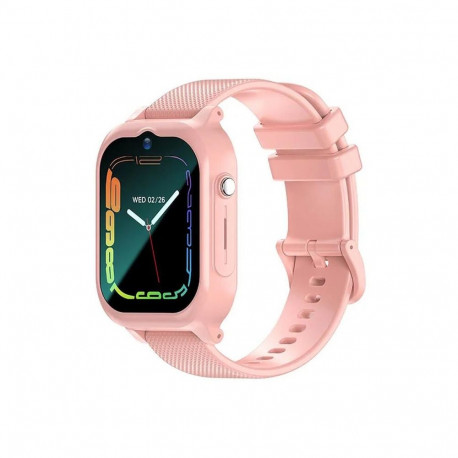 iWear Z01 Pro 4G LTE Sim / GPS LBS WiFi Track IPX7 Kids Watch & Phone Call HD Camera Pink