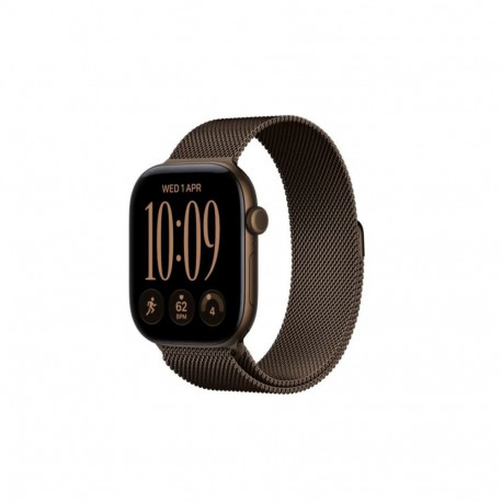 Watch Series 12 GPS+Cellular 42mm Dark Bronze Aluminium Case with Dark Bronze Milanese Loop