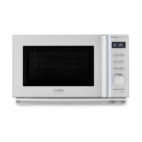 Caso grillfunktsiooniga mikrolaineahi MG 20 Cube 4038437033250 800W eraldiseisev, hõbedane