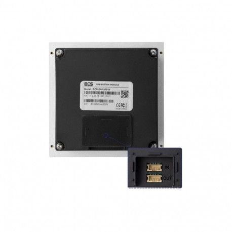 BCS BCS-PAN-P5-N Call button module