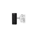 Multifunctional keyboard with RFID card reader and integrated controller