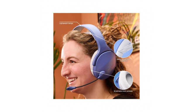 Austiņas HyperX Cloud Jet Wireless Blue/White