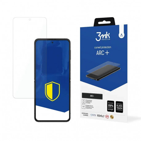 3mk ARC+ kaitsekile telefonile Samsung Galaxy Z Flip 4 (F721) (ühildub ekraanialuse sõrmejäljelugeja