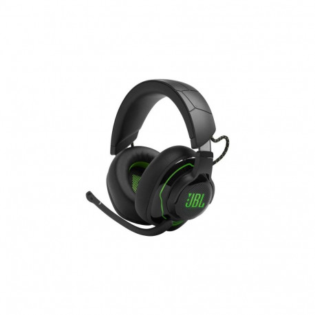 JBL Quantum 910X Headphones Wireless Gaming Headset with Microphone, Black / Green EU