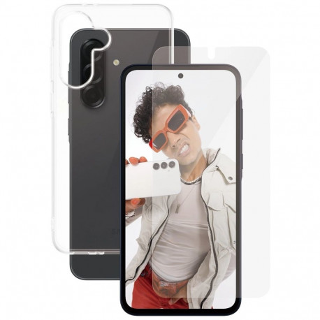 PanzerGlass SAFE. by® 2-in-1 komplekt Samsung Galaxy A36 5G BULK, läbipaistev ekraanikaitse, 50tk