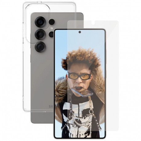 PanzerGlass SAFE. by ® ekraanikaitse 2-in-1 komplekt Samsung Galaxy S25 Ultra BULK 50 pcs, läbipaist