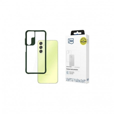 3mk kaitseümbris Satin Armor Case+ Samsung Galaxy A25 5G, roheline