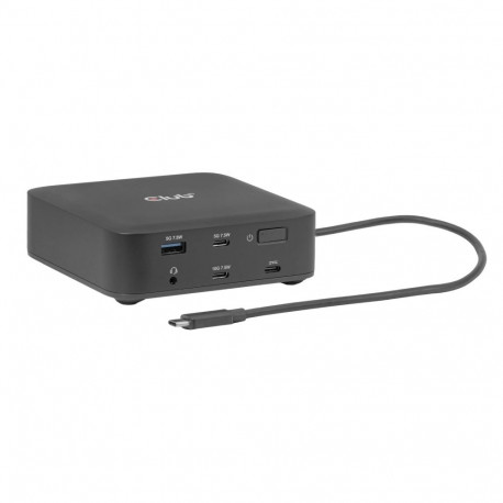 CLUB3D CSV-2542 12-1 USB-C® Quad DisplayLink Docking Station 2x Display- Port™ 8K60Hz + 2x HDMI™ 4K6