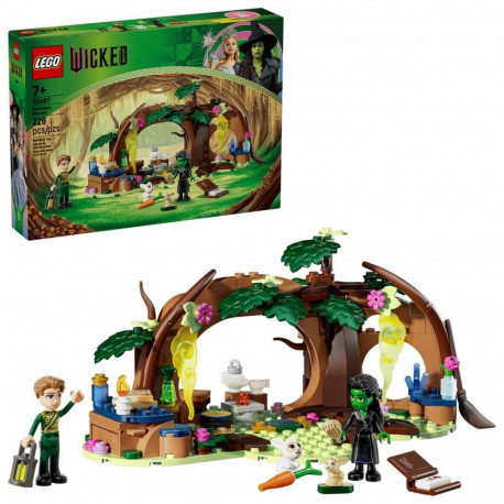 Constructor - LEGO Wicked 75687 Elphaba's Retreat 228-Piece Building Set 190 × 90 × 130 mm 2 Minifig