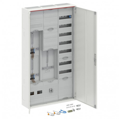 "Striebel & John Komplettschrank APZ DA39CY 3-Punkt 2 Zhler + 1 TSG + 1 VT 1400x800"