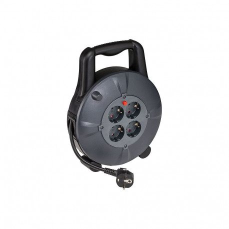 "Kabeltrommel schwarz/grau 10 Meter IP20"