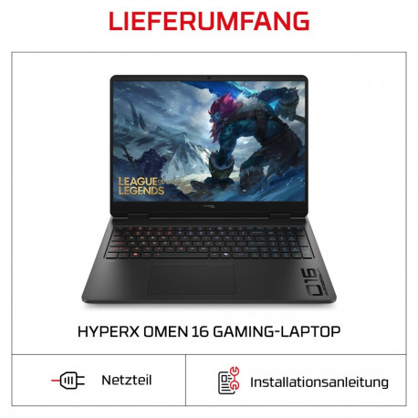 HP HyperX OMEN sülearvuti 16-am2471ng CU7 270HX Plus/16GB/512SSD/RTX5060/noOS