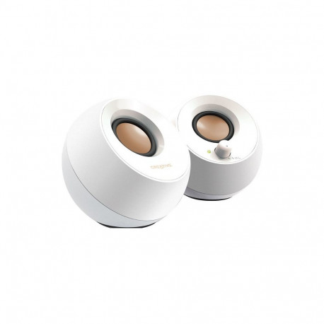 Creative Labs Pebble (valge, Klinke, USB)