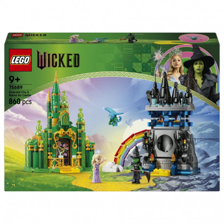 "LEGO 75689 Wicked Emerald City & Kiamo Ko Castle"