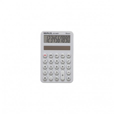 MAUL ECO MD 1 calculator Pocket Display White