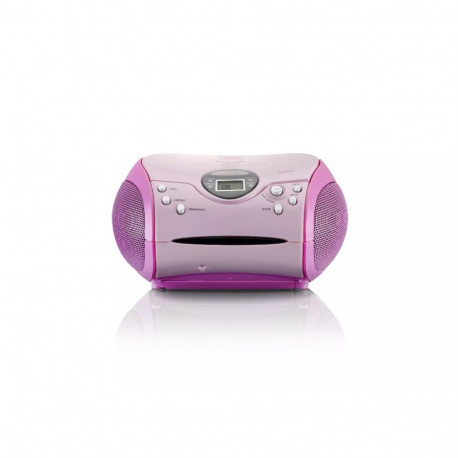 Lenco SCD-24 Digital FM Pink