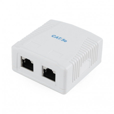 Gembird NCAC-2F5E-01 network splitter White