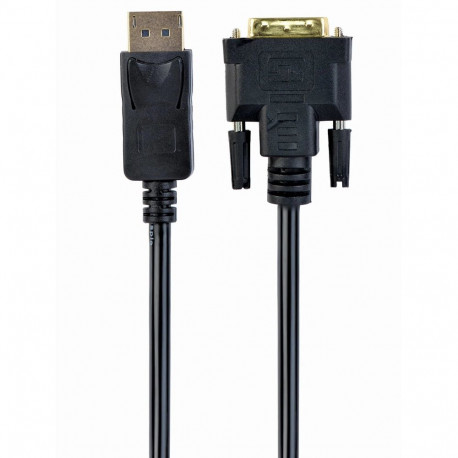 Gembird CC-DPM-DVIM-3M video cable adapter DisplayPort DVI Black