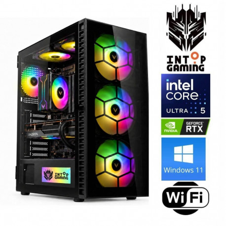 INTOP Ultra 5 245KF 32GB DDR5 500SSD M.2 NVME+2TB RTX3050 6GB WiFi WIN11