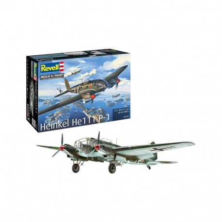 Model plastikowy heinkel he 111p- 1