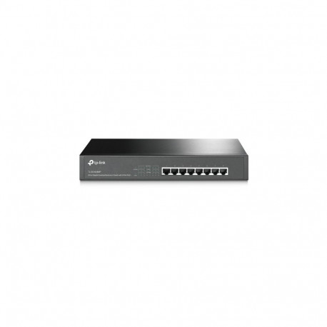 TP-LINK võrgulüliti TL-SG1008MP, haldamata, lauale/räkki paigaldatav, 8 Gigabit Etherneti (vask)port