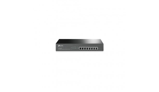 TP-LINK võrgulüliti TL-SG1008MP, haldamata, lauale/räkki paigaldatav, 8 Gigabit Etherneti (vask)port