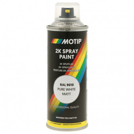 2-K värv RAL9010 valge matt 400ml