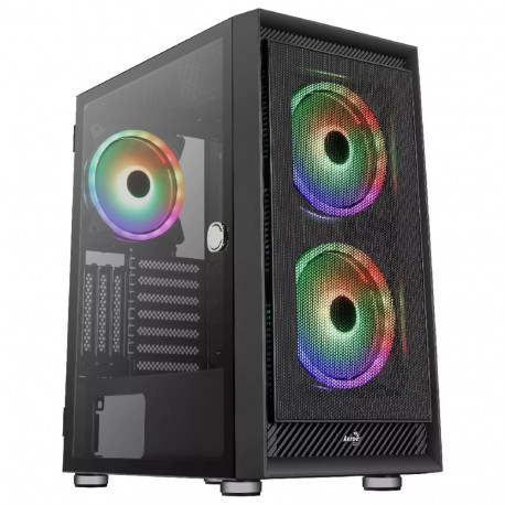 Aerocool GRAPHITEV3 Computer Case 3 ARGB 14cm Fans