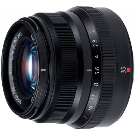 Fujifilm Fujinon XF 35mm f/2 R WR, black