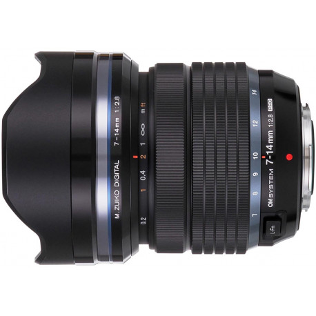 OM SYSTEM M.Zuiko Digital ED 7-14mm f/2.8 Pro lens, black