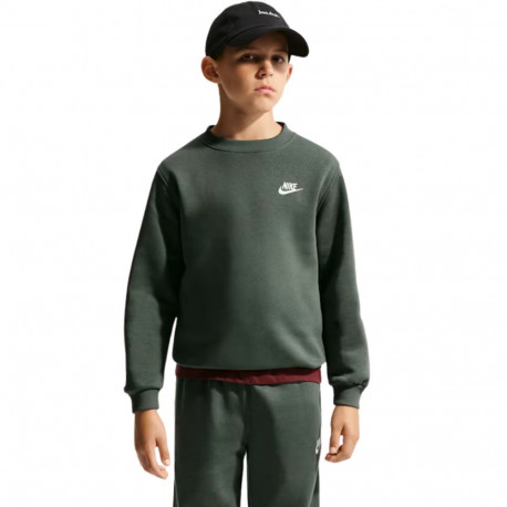 Nike laste dressipluus Sportswear Club Fleece FD3006 305 L, tumeroheline