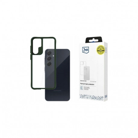 3mk kaitseümbris Satin Armor Case+ Samsung Galaxy A55 5G, roheline