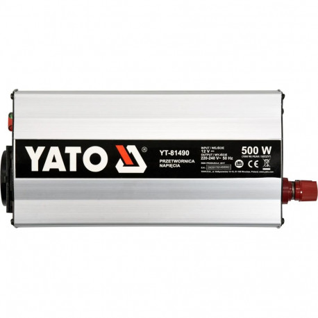 YATO POWER INVERTER 12/230V 500W YT-81490 5906083028137