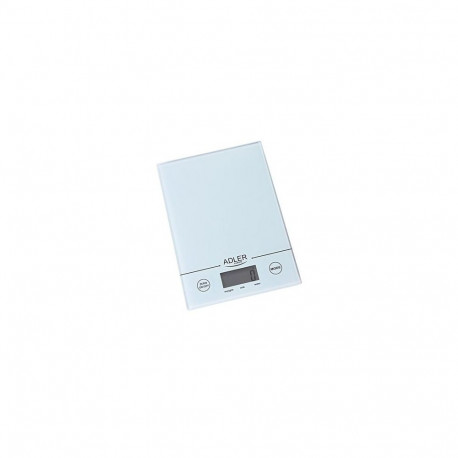 Adler AD 3138 w White Countertop Rectangle Electronic kitchen scale
