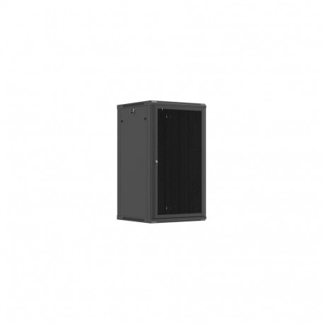 Lanberg 19" seinapaigaldatav rack-kapp 22U/600x600 (lamppakendis), perforeeritud uksega, must