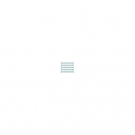 "Weidmüller DEK 5 GW 2 Klemmenmarkierer Karte 5x5mm Polyamid ws 0522660002"