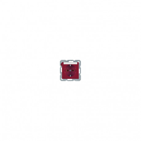 "Berker 47508902 Steckdose SCHUKO m.Schriftfeld S.1/B.3/B.7 Glas"