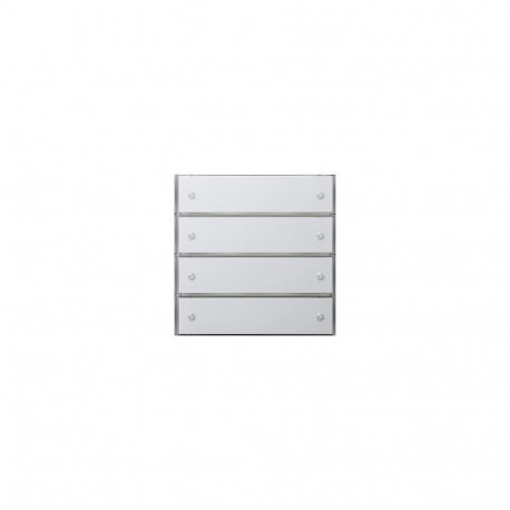"GIRA 2034112 Tastsensor 3 Komfort 4-fach KNX Flächenschalter reinweiß"